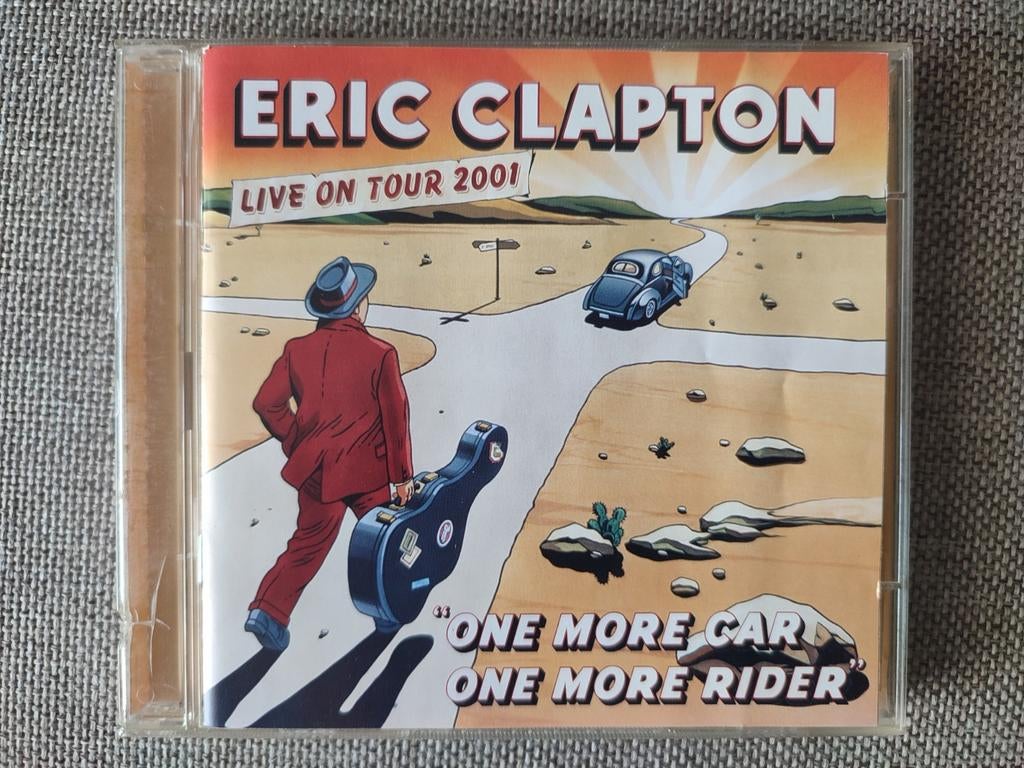 2-CD : ERIC CLAPTON - ONE MORE CAR ... (LIVE ON TOUR 2001), Ophalen of Verzenden, Zo goed als nieuw