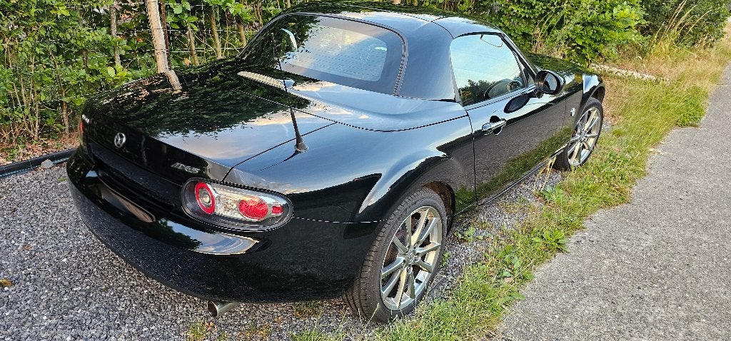 mazda mx5 nc 2008, Achterwielaandrijving, 4 cilinders, Cabriolet, Zwart