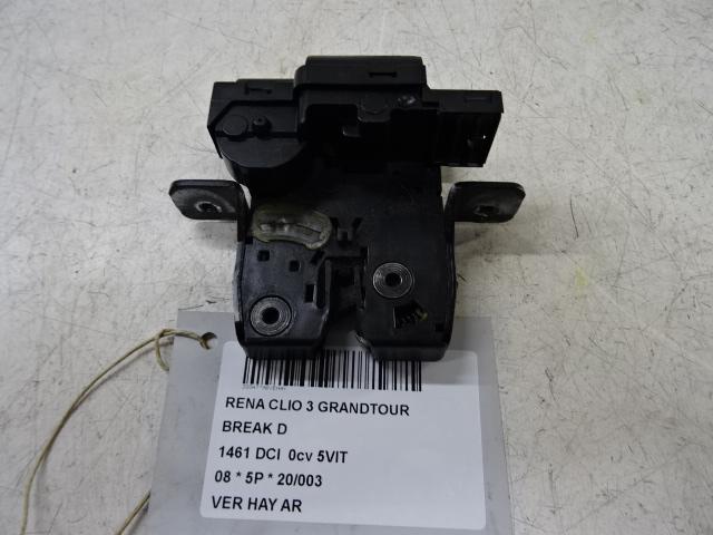 SERRURE COFFRE Renault Clio III Estate / Grandtour (KR), Utilisé, Renault, Haillon arrière