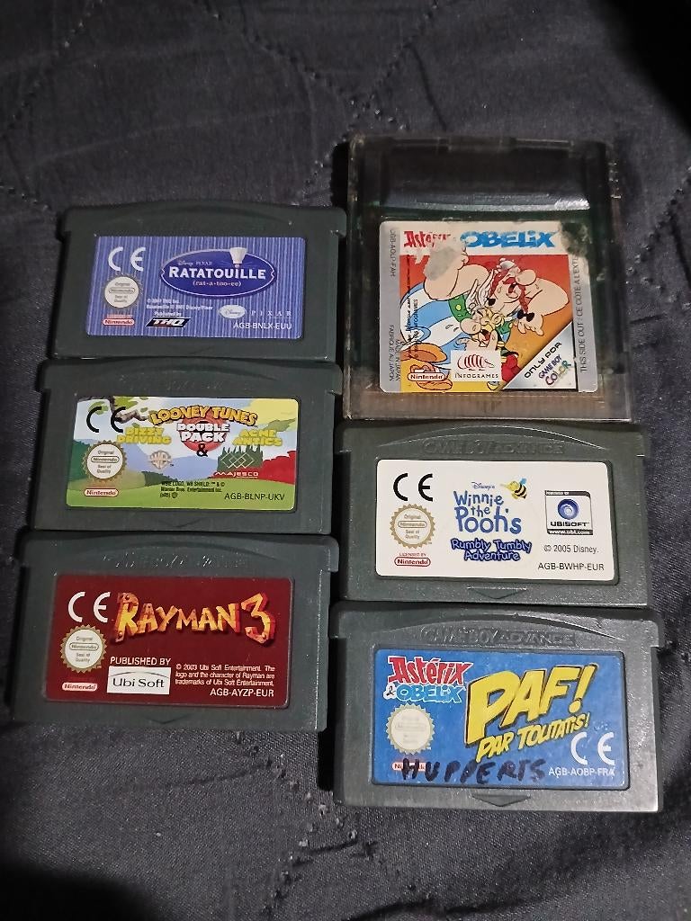 Divers jeux game boy, Enlèvement, Utilisé