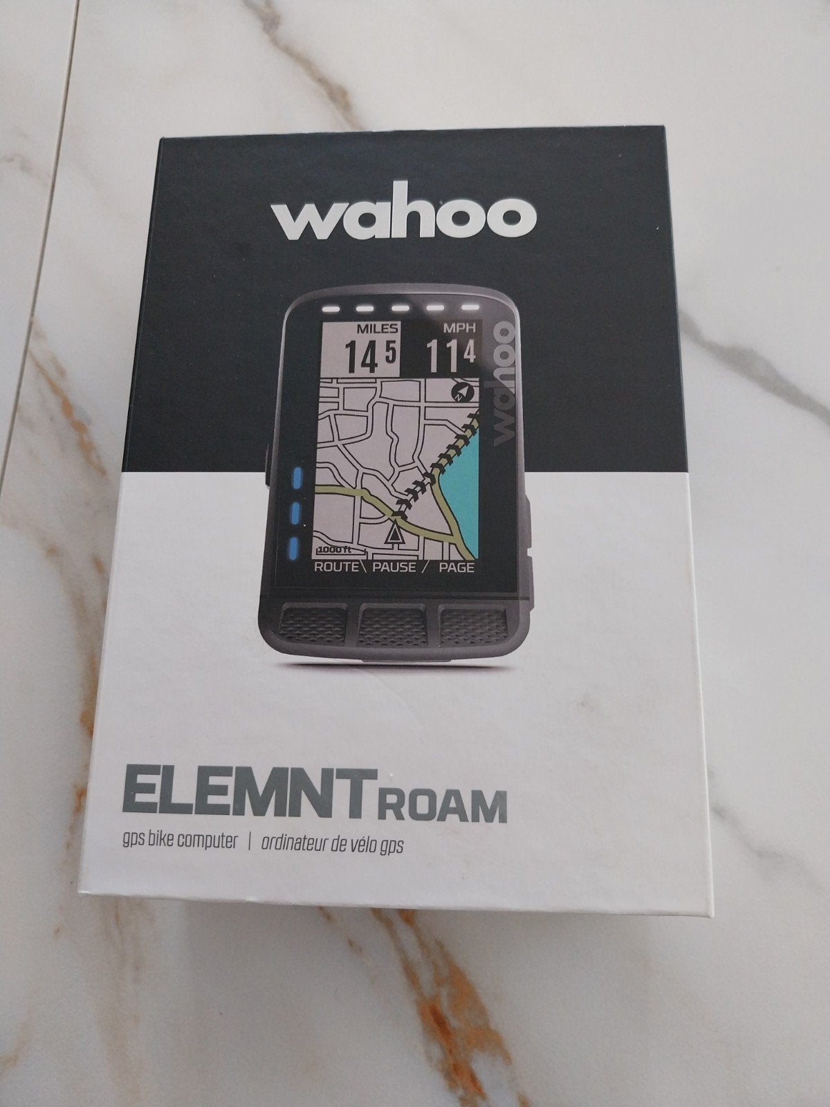 Wahoo Elemnt Roam, Fietsen en Brommers, Ophalen of Verzenden, GPS, Zo goed als nieuw
