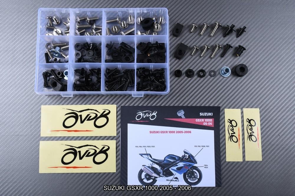 Kit visserie spécifique pour SUZUKI GSXR 1000 2005 - 2006, Enlèvement ou Envoi, Neuf