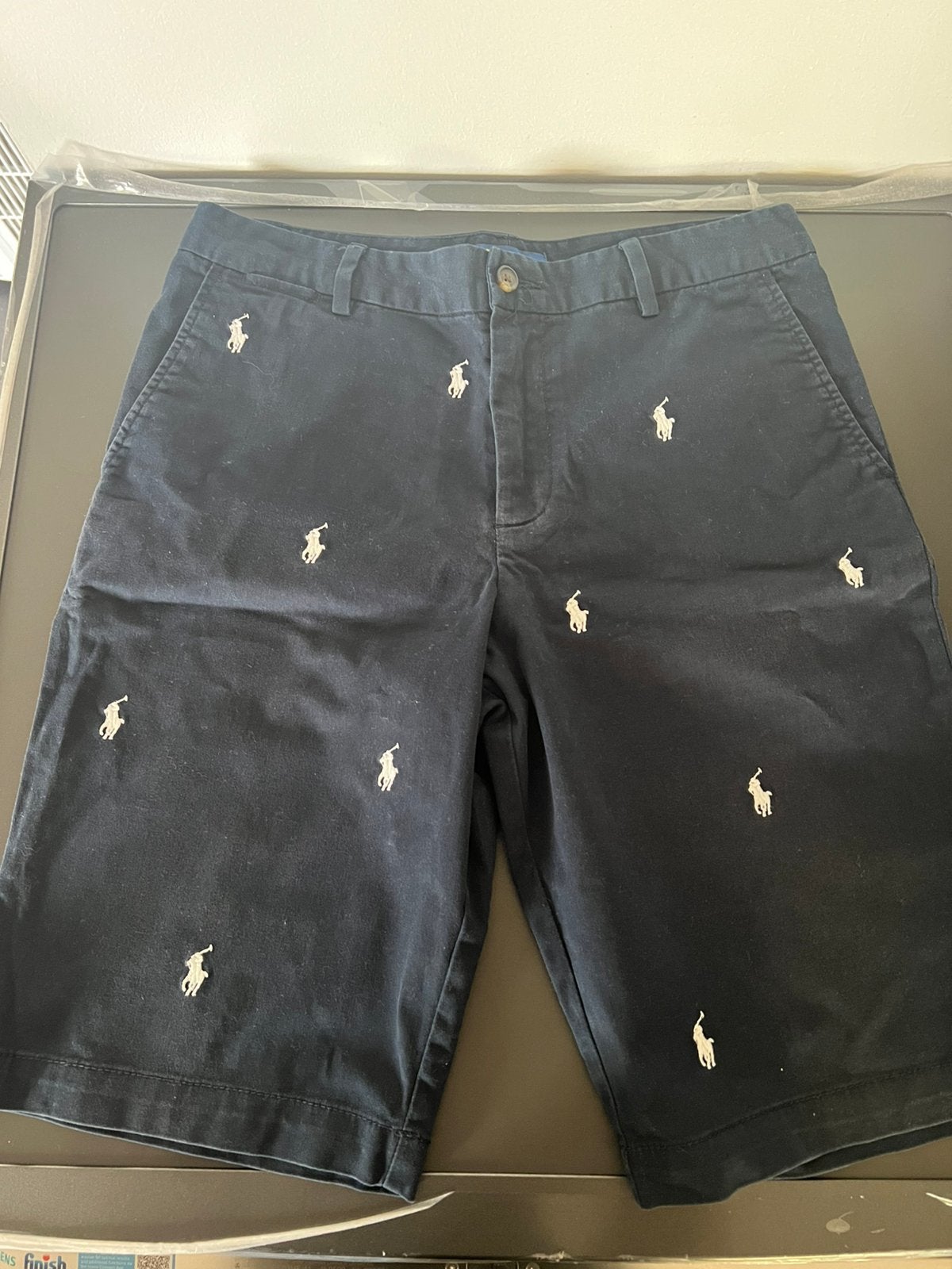 Polo short, Ophalen, Zo goed als nieuw, Maat 46 (S) of kleiner, Blauw