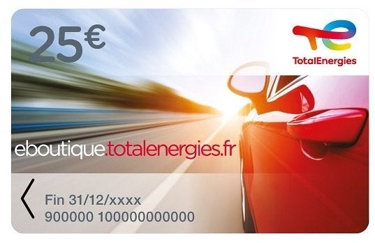 Carte Happy Fuel Total 25€, Tickets & Billets, Bon cadeau, Autres types