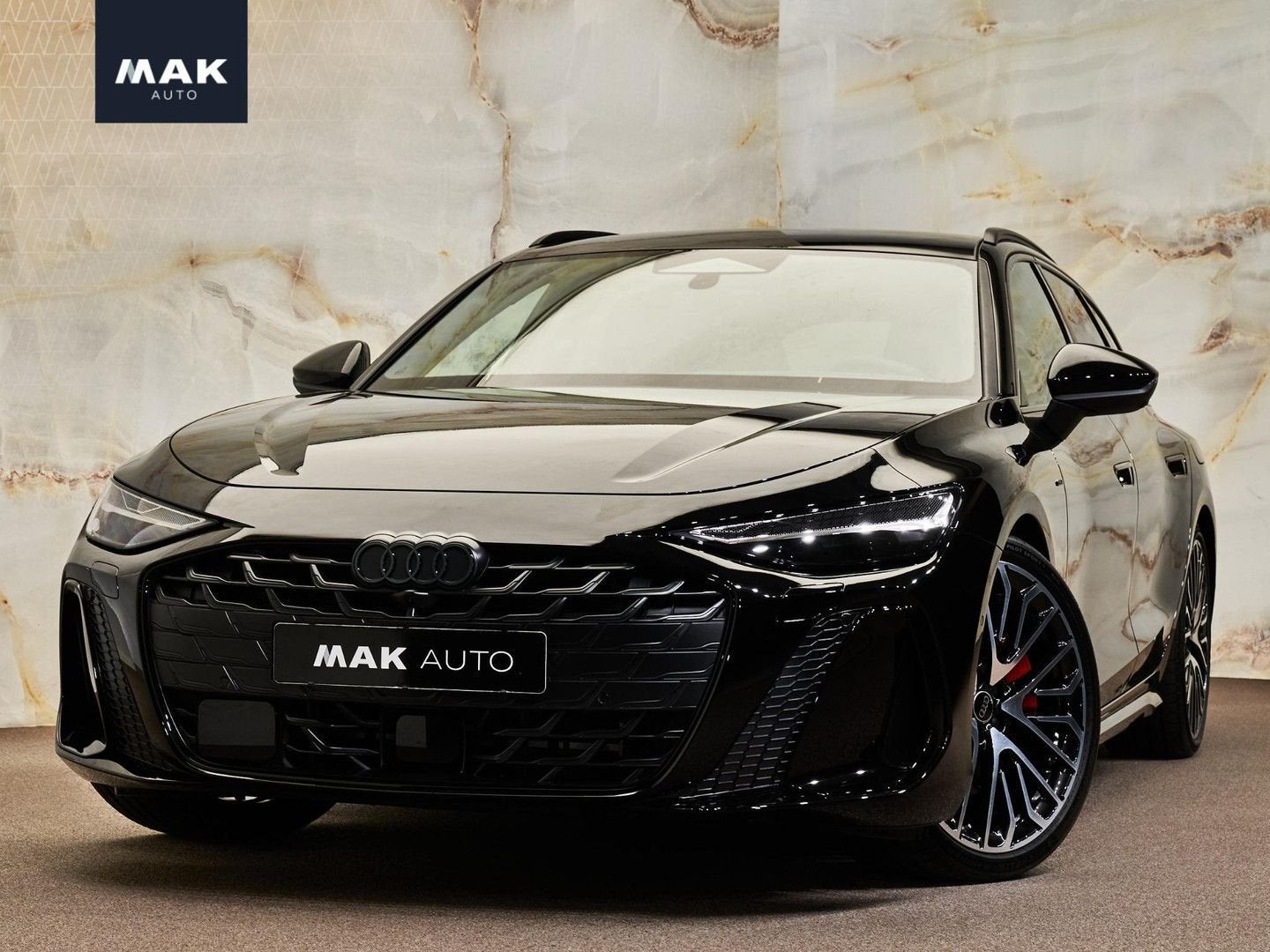 Audi A6 Avant E-Hybrid Quattro S Edition , pano, B&O, Matrix, Auto's, Automaat, Zwart, Bedrijf, Break