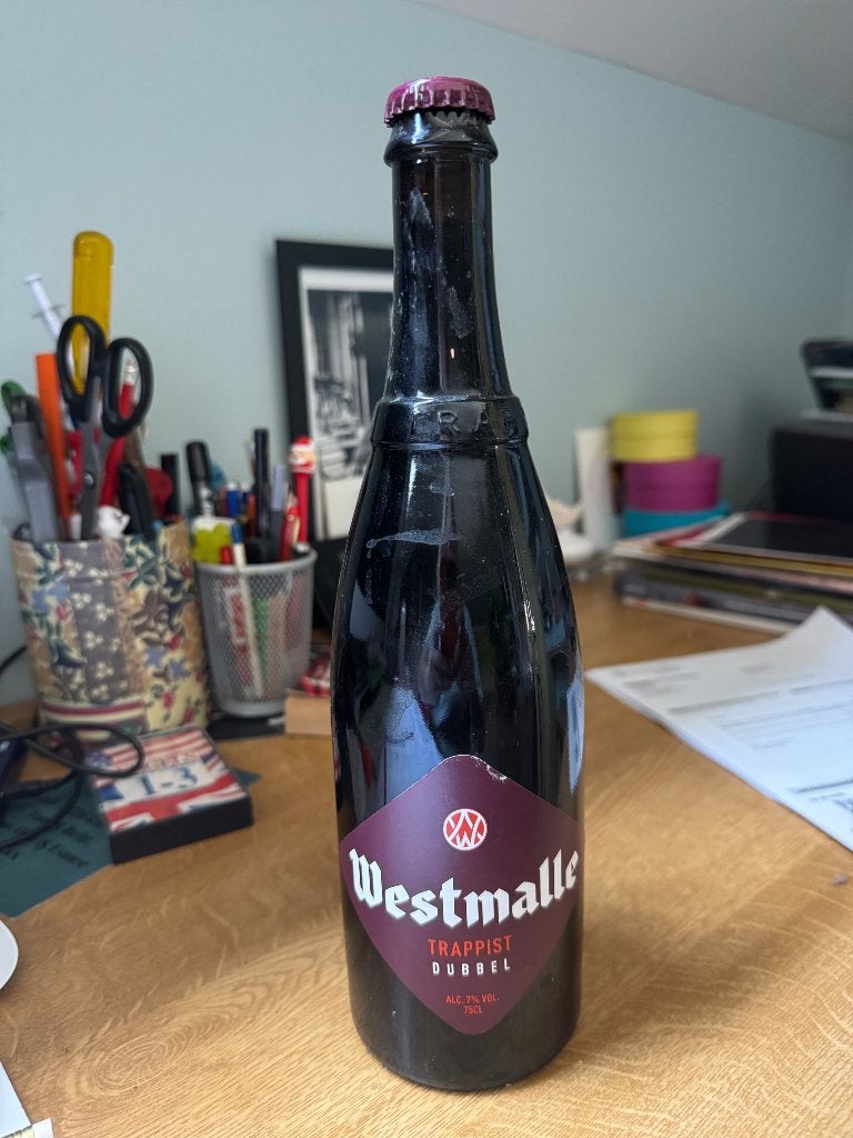 Bier : Westmalle dubbel, Collections, Enlèvement ou Envoi, Neuf, Bouteille(s), Autres marques