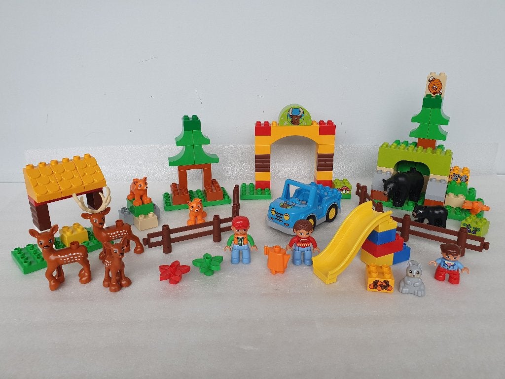 Lego Duplo 10584: Het Grote Bos, Gebruikt, Ophalen of Verzenden, Inclusief minifiguren, Duplo