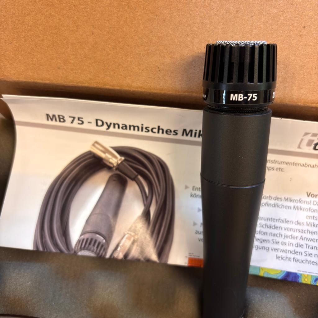 T.bone MB 75, Muziek en Instrumenten, Microfoons, Ophalen, Zo goed als nieuw