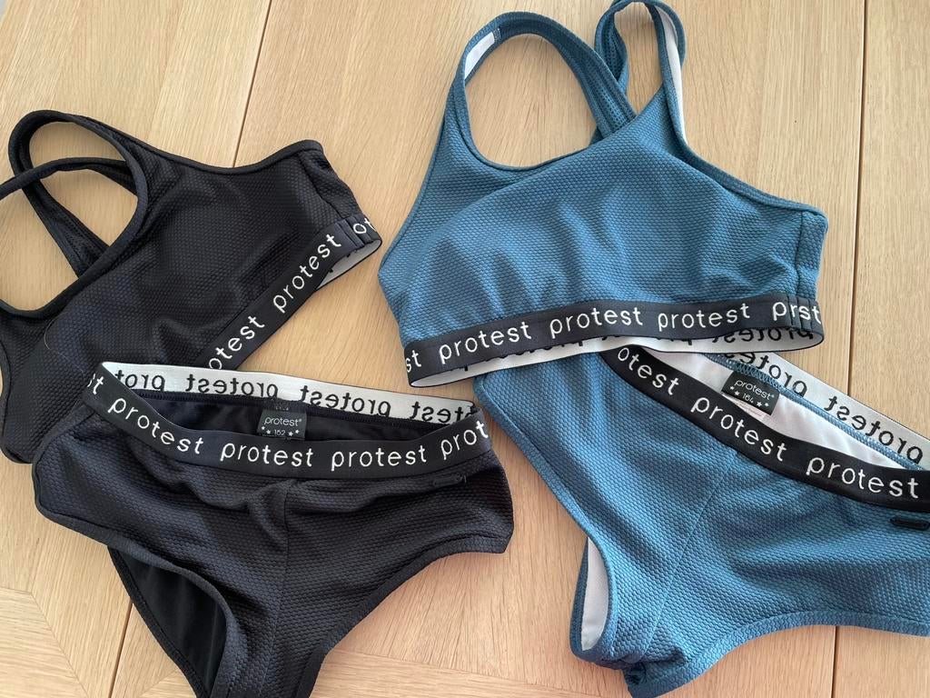 Protest - 2 bikinisets - bikini’s maten 152 en 164, Enfants & Bébés, Maillots de bain pour enfants, Taille 152, Enlèvement, Utilisé