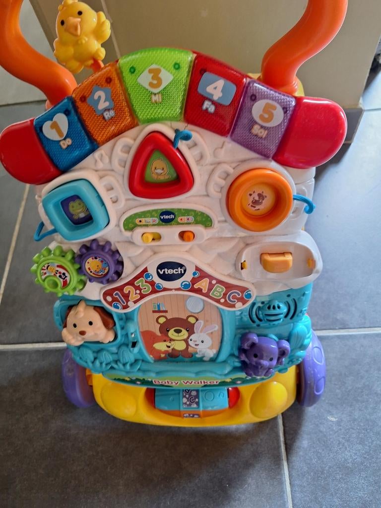 Loopwagentje, Ophalen