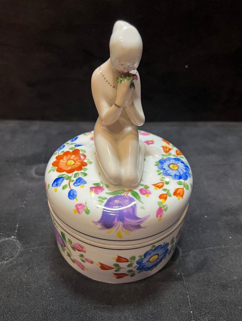 Art Deco poederdoos/snoepdoos, Antiek en Kunst, Ophalen of Verzenden