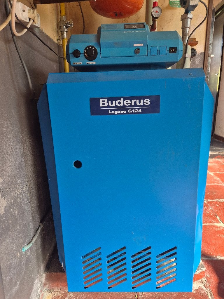 Buderus Logano G124, Doe-het-zelf en Bouw, Ophalen, Gebruikt, Aardgas, Onderdeel