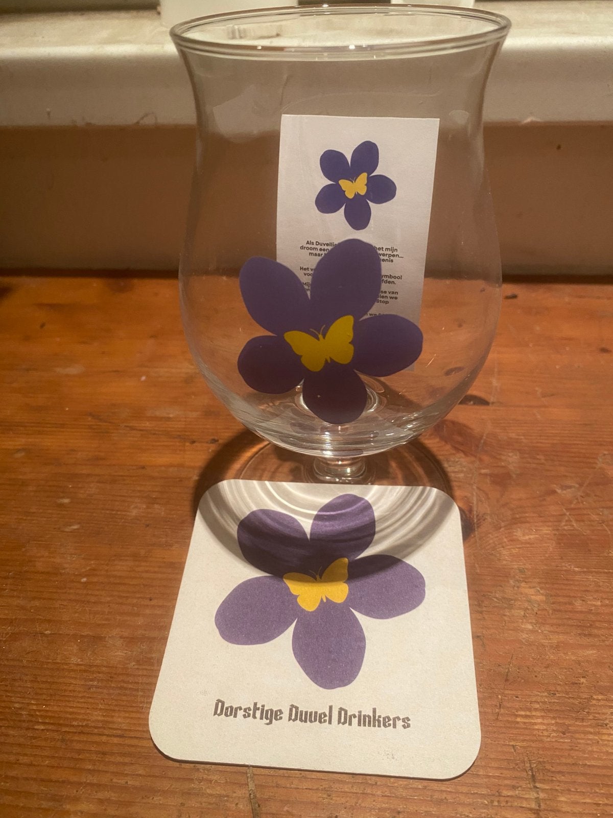 Verre Duvel Alzheimer, Enlèvement ou Envoi, Comme neuf, Duvel