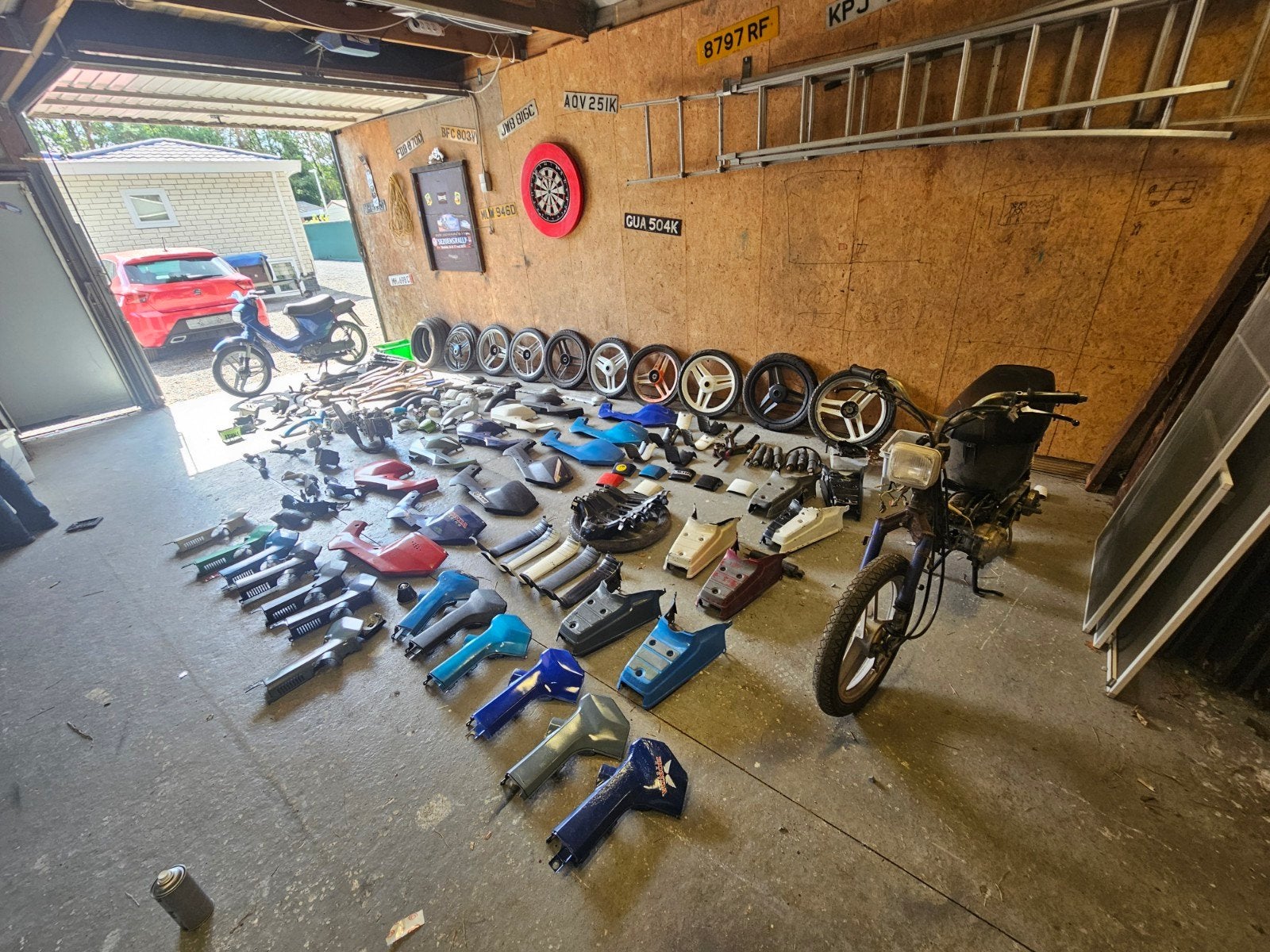 Honda wallaroo lot, Fietsen en Brommers, Ophalen