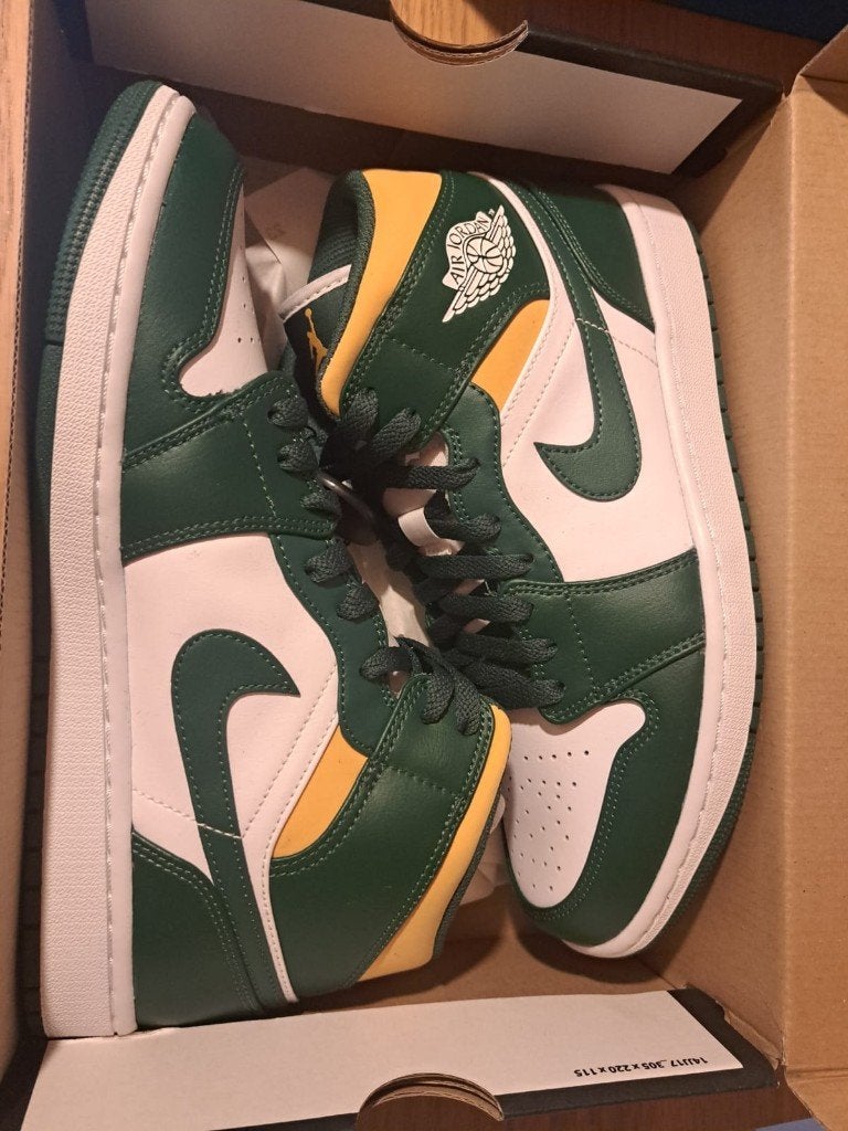 Nike air Jordan mid Sonic maat 42.5, Kleding | Heren, Schoenen, Overige kleuren, Nieuw, Ophalen of Verzenden, Sneakers