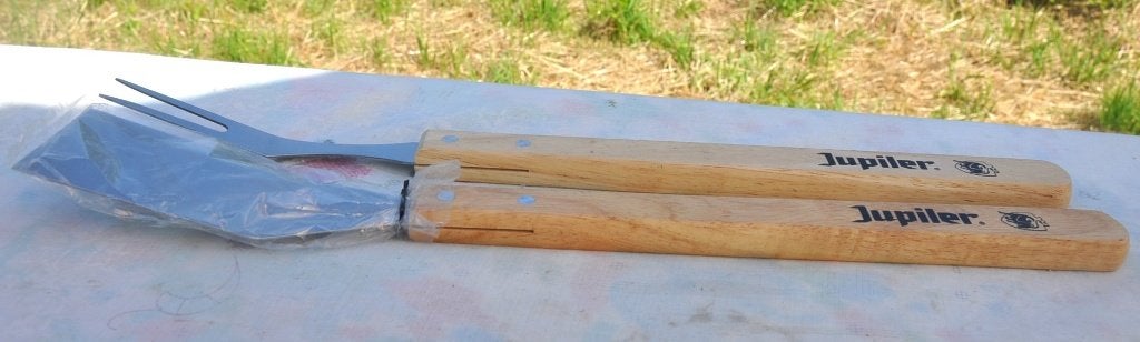 accessoire barbecue spatule fourchette 41 cm (1), Collections, Enlèvement ou Envoi, Neuf, Autres types, Jupiler