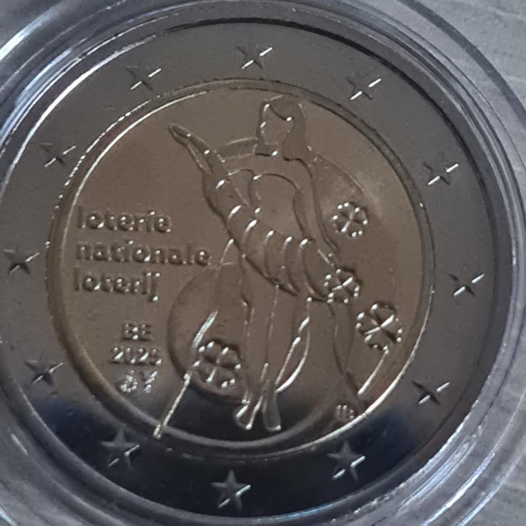 2 Euro België 2025 Nationale Loterij UNC