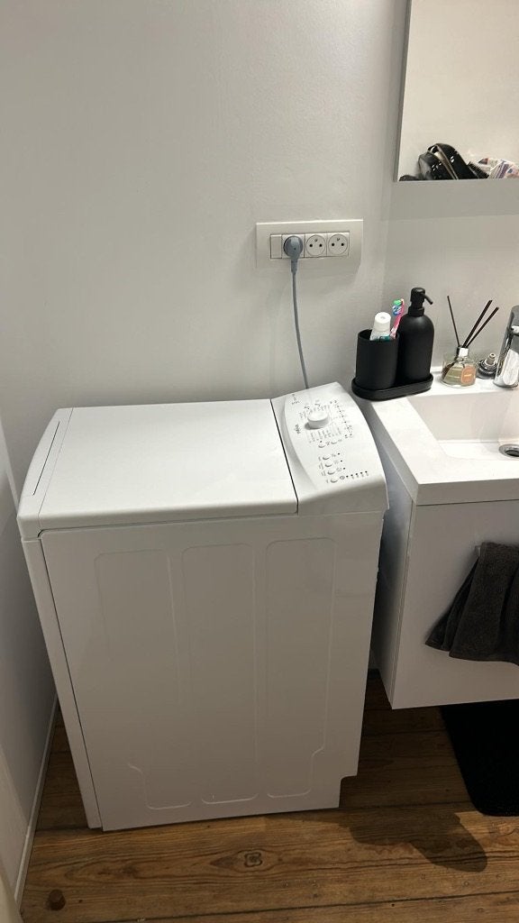 Machine à laver, Elektronische apparatuur, Wasmachines, 6 tot 8 kg, Ophalen, Zo goed als nieuw, 90 tot 95 cm