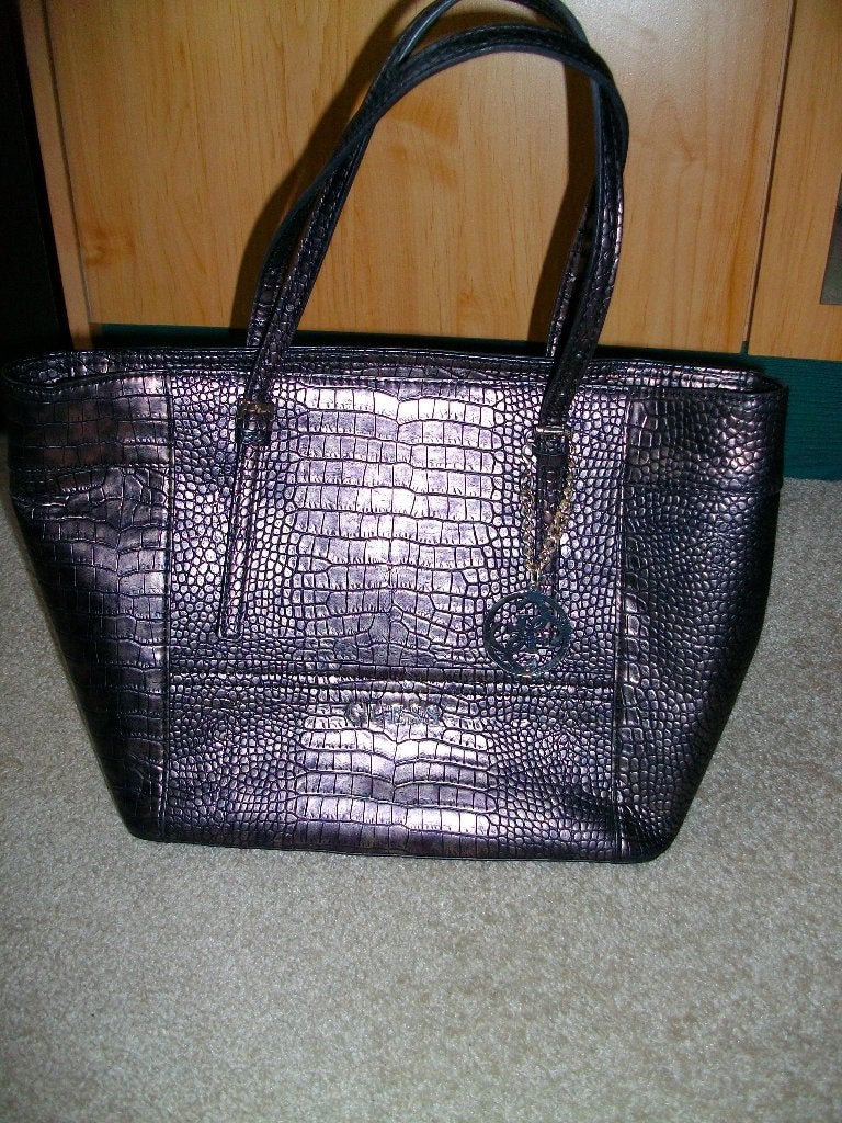 guess handtas, Ophalen, Zo goed als nieuw, Bruin, Handtas