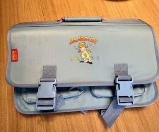 Vintage boekentasje Samson en Gert 1990, Kinderen en Baby's, Ophalen of Verzenden, Zo goed als nieuw, Jongen of Meisje