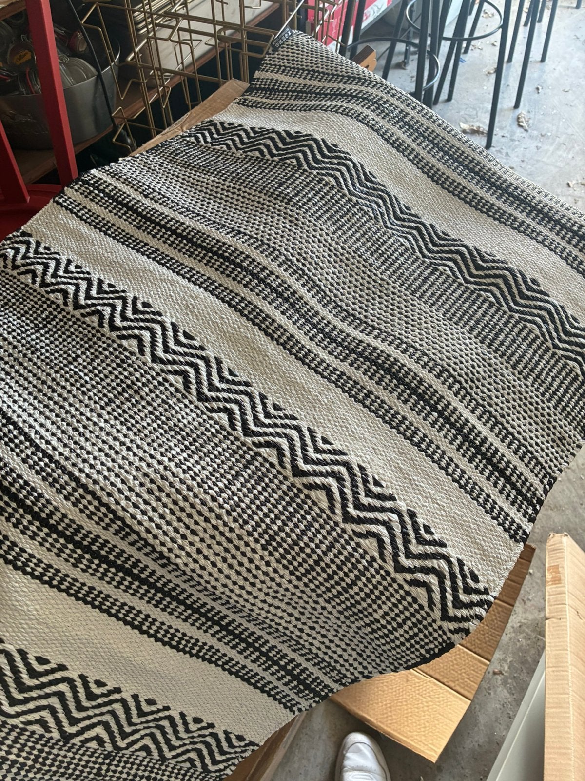 House Doctor vloer/deurmat 60x90 cm, Tuin en Terras, Ophalen, Nieuw, Kunststof, Binnen