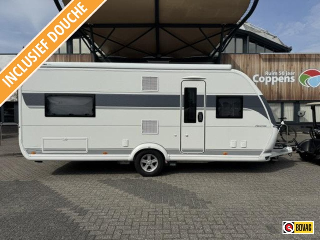 Hobby Prestige 560 FC, Caravanes & Camping, Jusqu'à 4, Lit dans la longueur, Hobby, 5 à 6 mètres