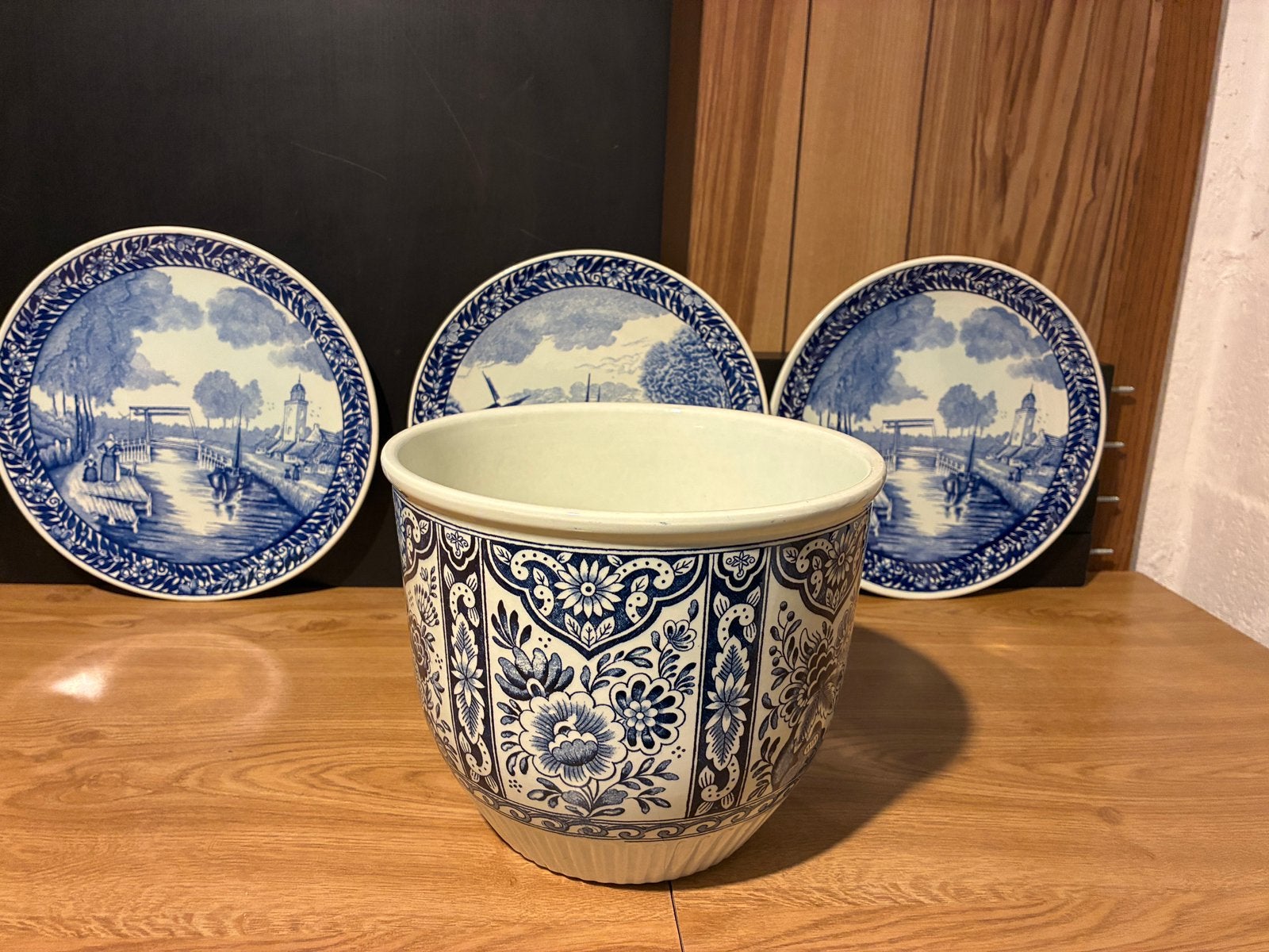 Delfs blauw (Boch), Ophalen