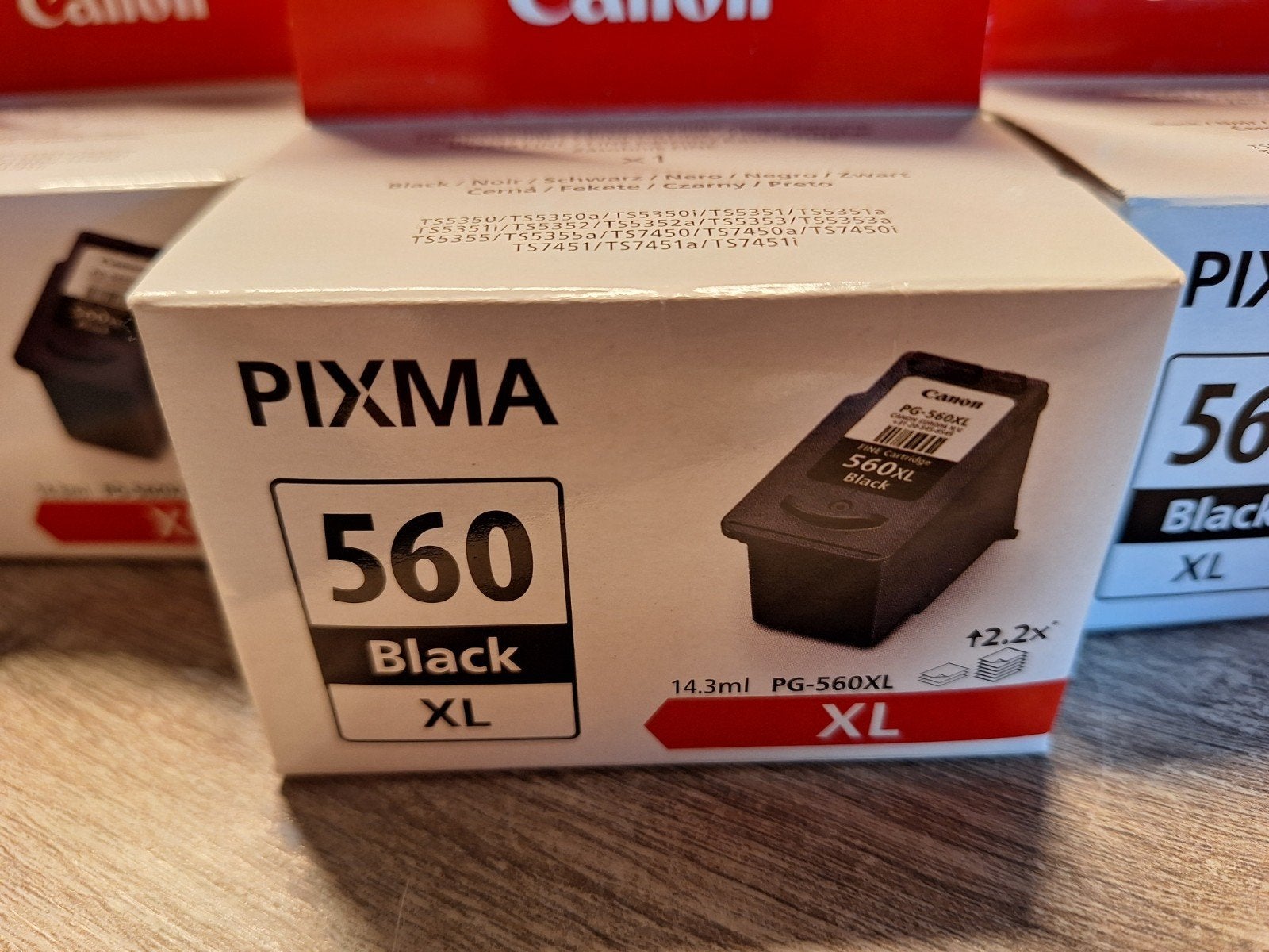 Inktpatroon Canon Pixma 560 Black XL, Informatique & Logiciels, Fournitures d'imprimante, Enlèvement, Cartridge