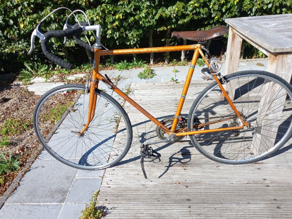Vintage koersfiets of racefiets Gitane maat 54, Fietsen en Brommers, 51 tot 55 cm, Ophalen, Velgrem, Jaren '60 of nieuwer