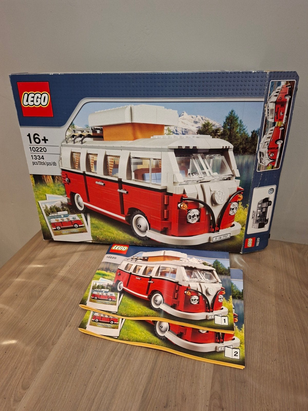 Lego Creator 10220 : Le camping car VW T1, Kinderen en Baby's, Lego, Ophalen of Verzenden, Zo goed als nieuw, Compleet
