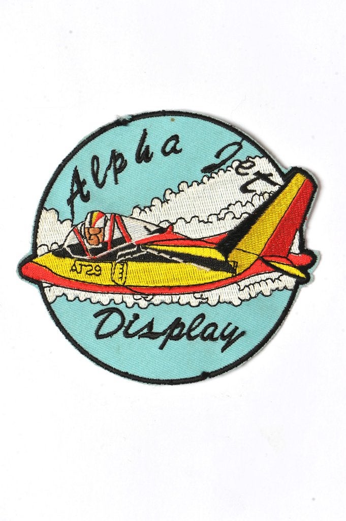 Alpha Jet Dispaly - patch, Collections, Envoi, Armée de l'air, Emblème ou Badge