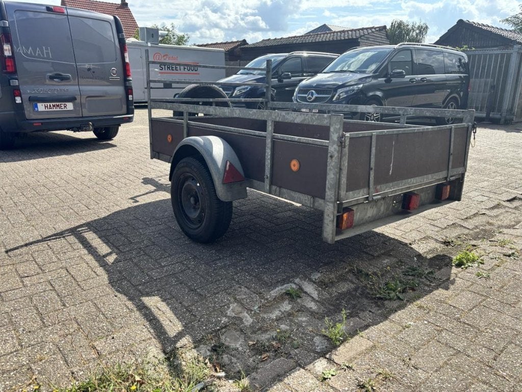 Ongeremde aanhangwagen 750 kg, Ophalen, Gebruikt