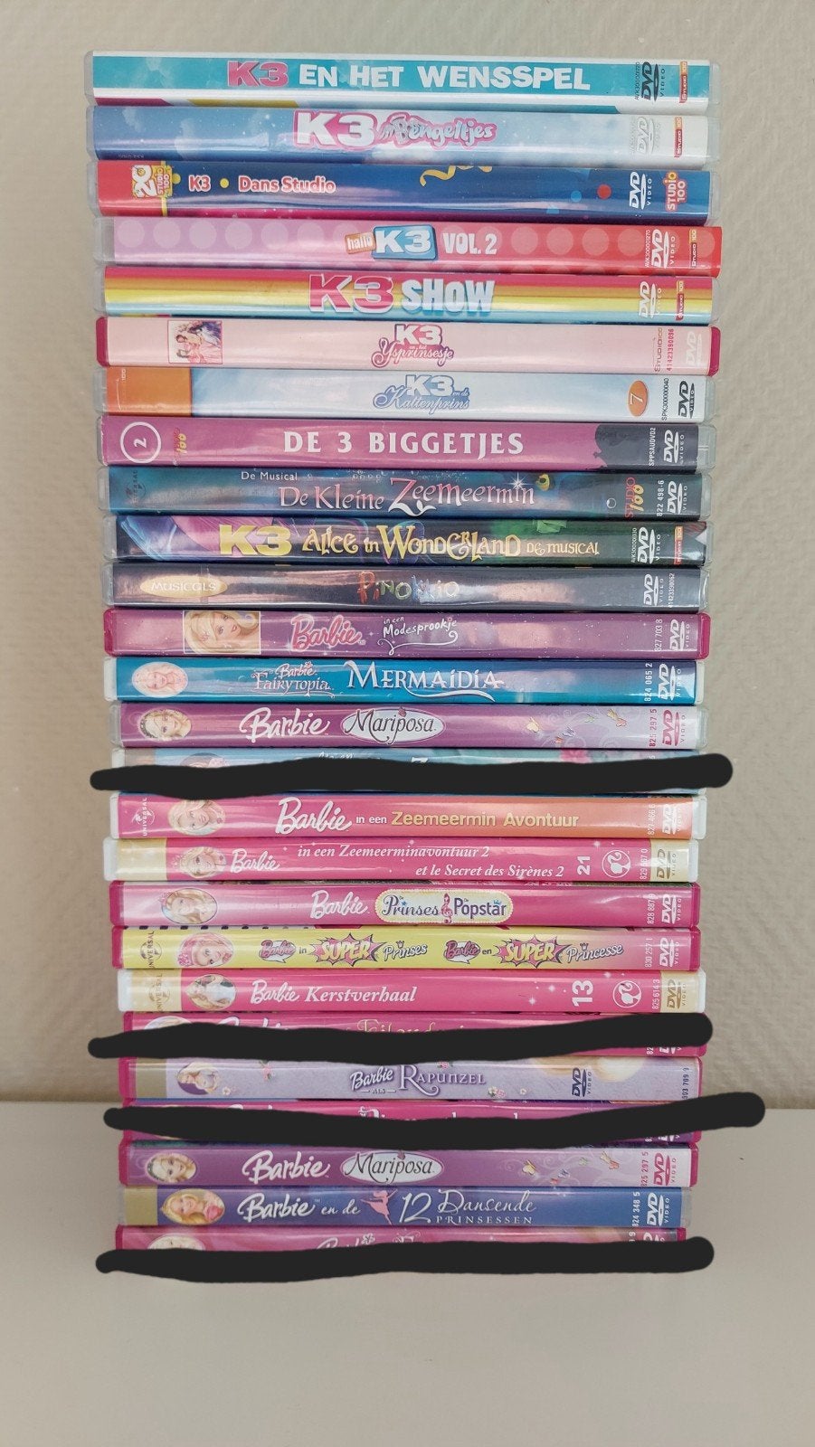 Dvd's K3 Barbie, Ophalen of Verzenden