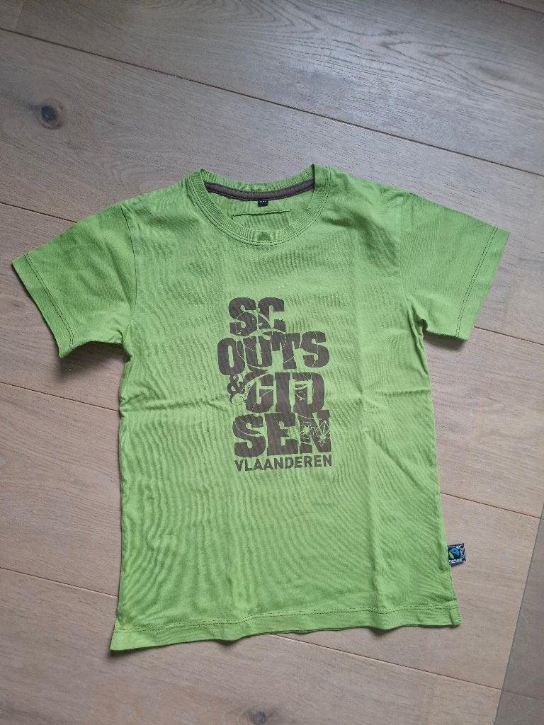 Scouts t-Shirt scouts en gidsen vlaanderen, Verzamelen, Scouting, Ophalen, Gebruikt, Kleding