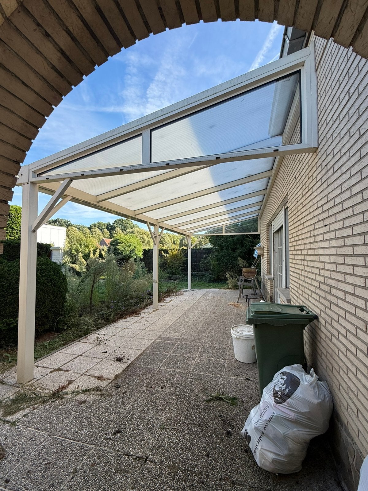 Willems veranda overkapping, Tuin en Terras, Ophalen, Zo goed als nieuw, Veranda
