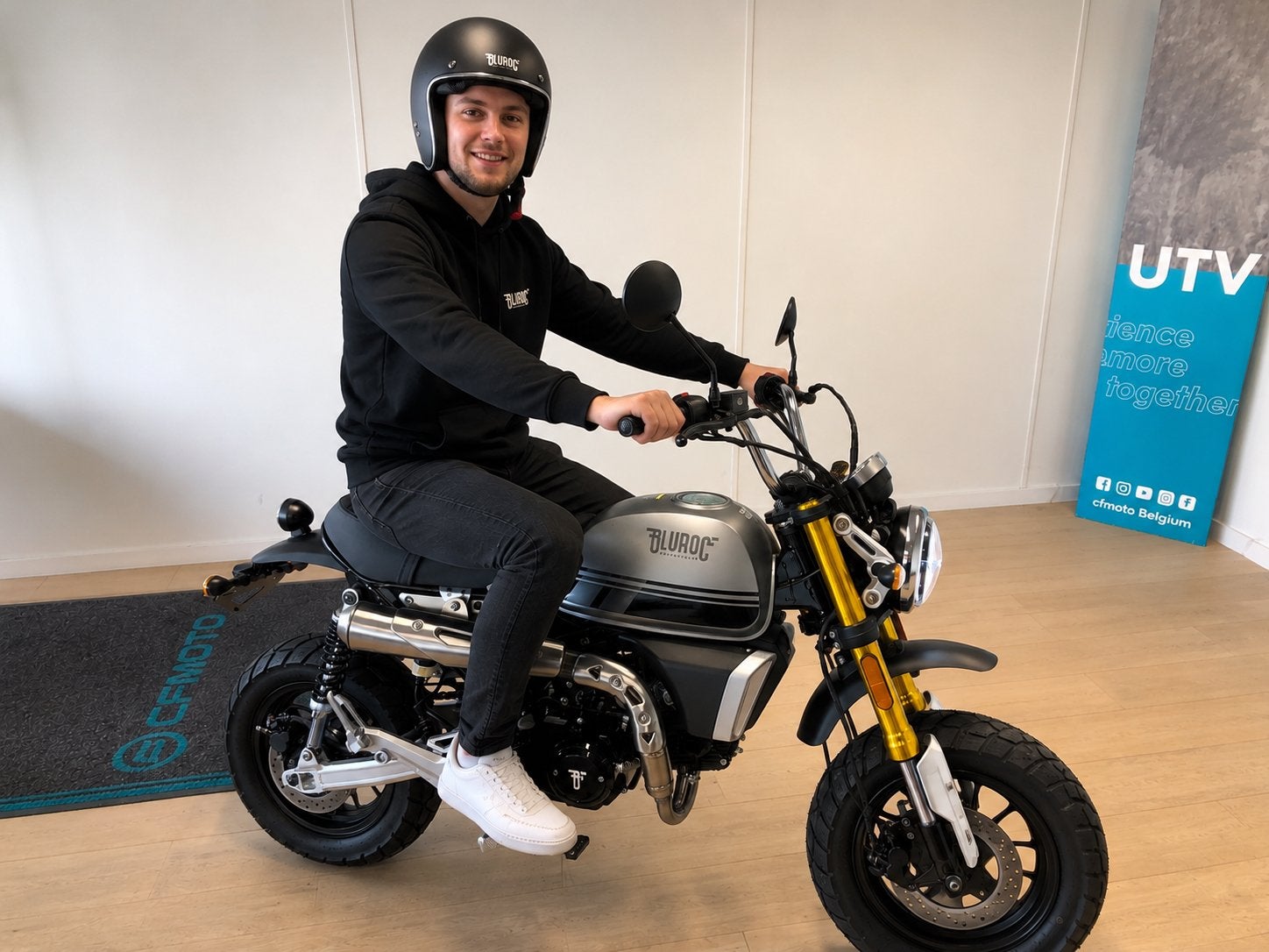 BLUROC X-Bongo 50 Actie van de week:gratis helm, Fietsen en Brommers, Brommers | Honda, Nieuw, Klasse B (45 km/u), Ophalen