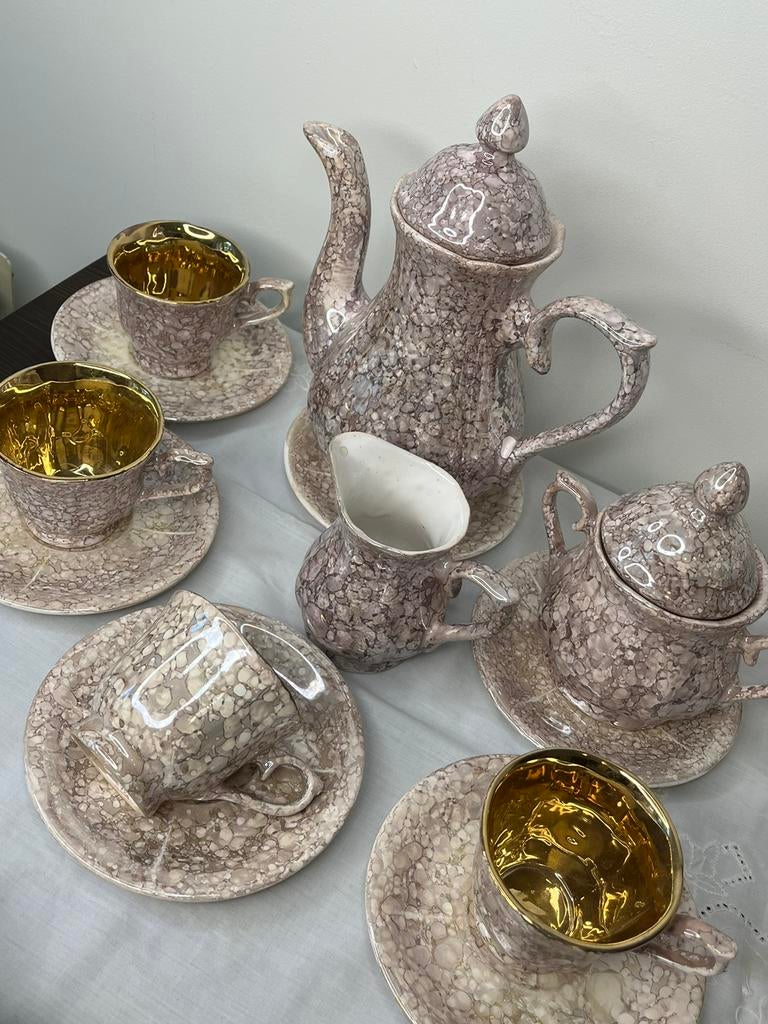Vintage theeservies uit de jaren 60/70, Antiek en Kunst, Ophalen