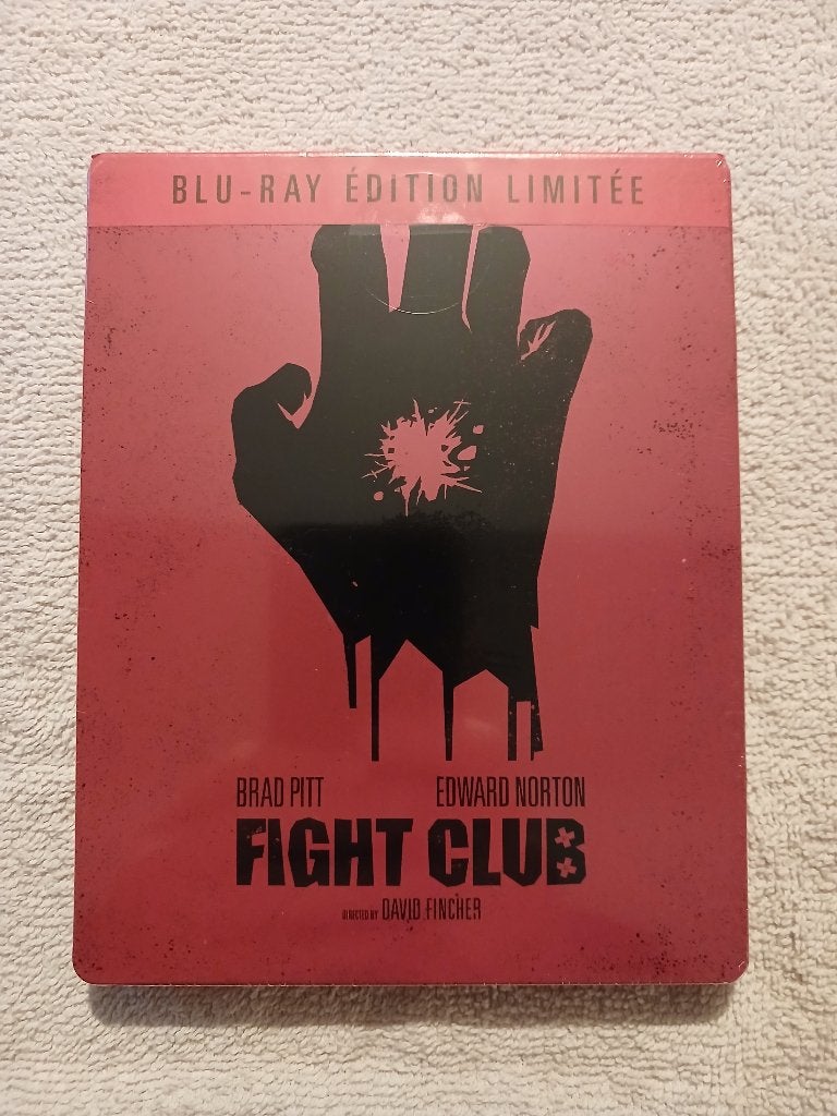Fight club Steelbook, Inclusief DVD, Verzenden, Film, Engels