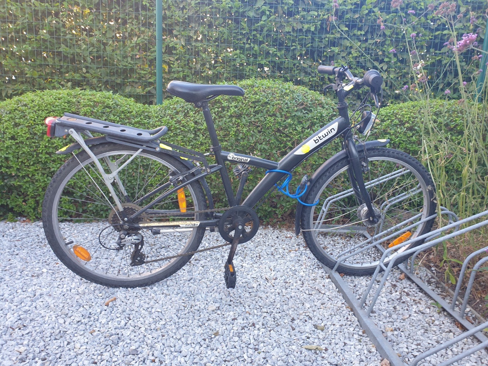 Fiets BTWIN 24 inch, Fietsen en Brommers, Ophalen, Versnellingen, Btwin Decathlon, Gebruikt