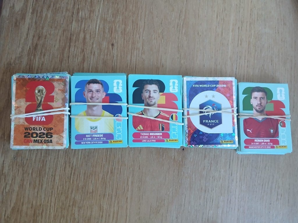 Panini stickers WC 2026, Verzamelen, Ophalen of Verzenden, Zo goed als nieuw, Spelerskaart
