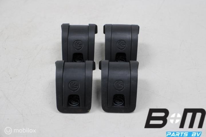 Set isofix afdekkappen VW Caddy 2K 5G0887233, Auto-onderdelen, Gebruikt