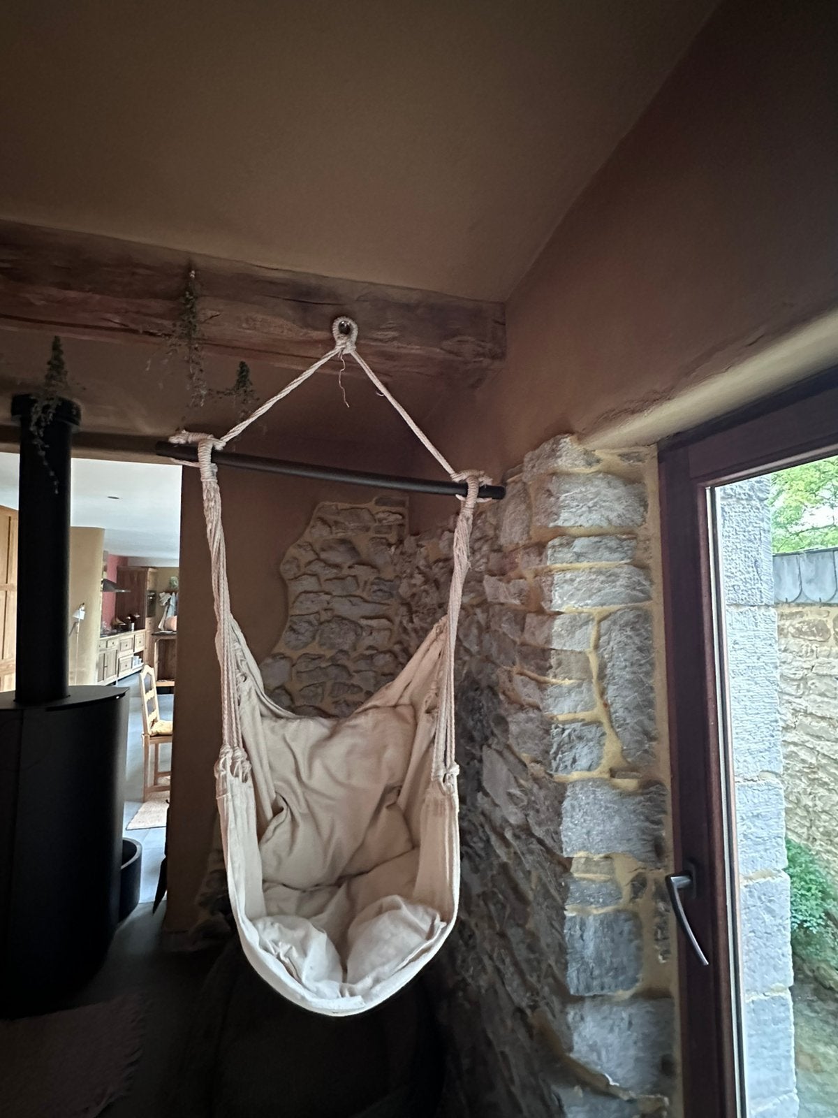 Fauteuil suspendu, Maison & Meubles, Enlèvement, Comme neuf