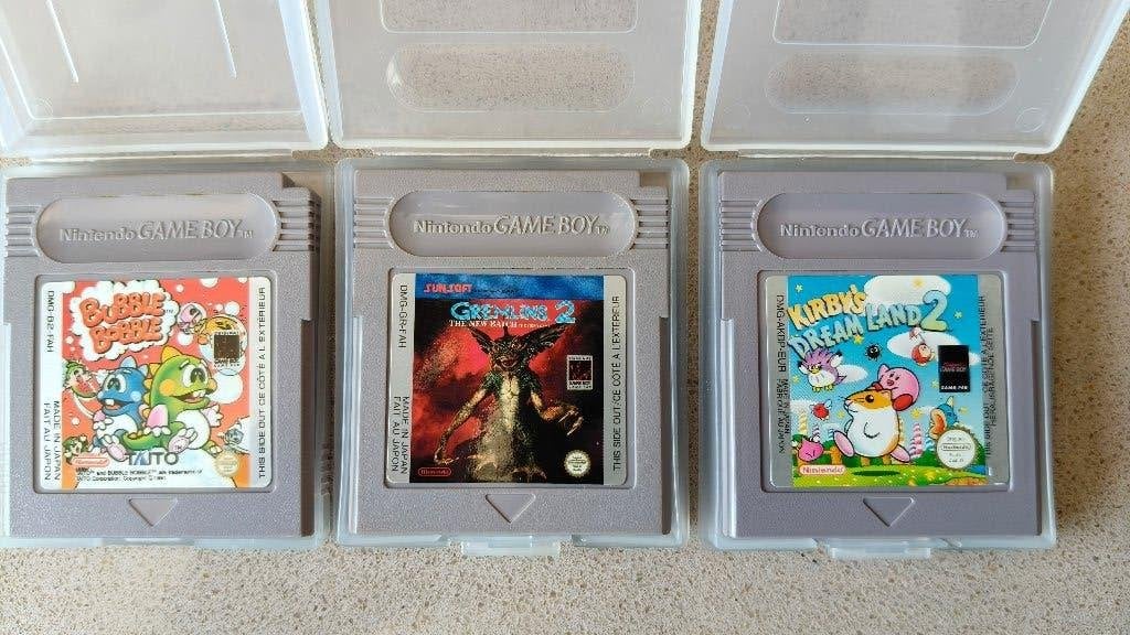 Gameboy spellen, Ophalen