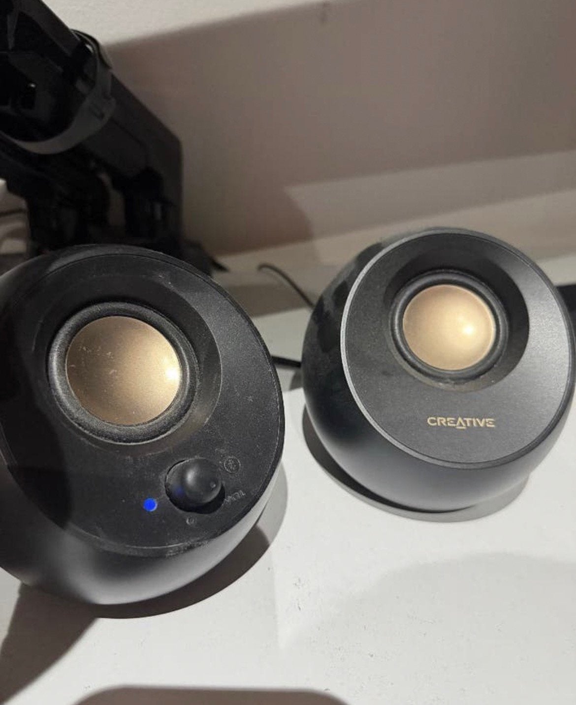Haut-parleurs créatifs, Autres marques, 60 à 120 watts, Comme neuf, Enlèvement