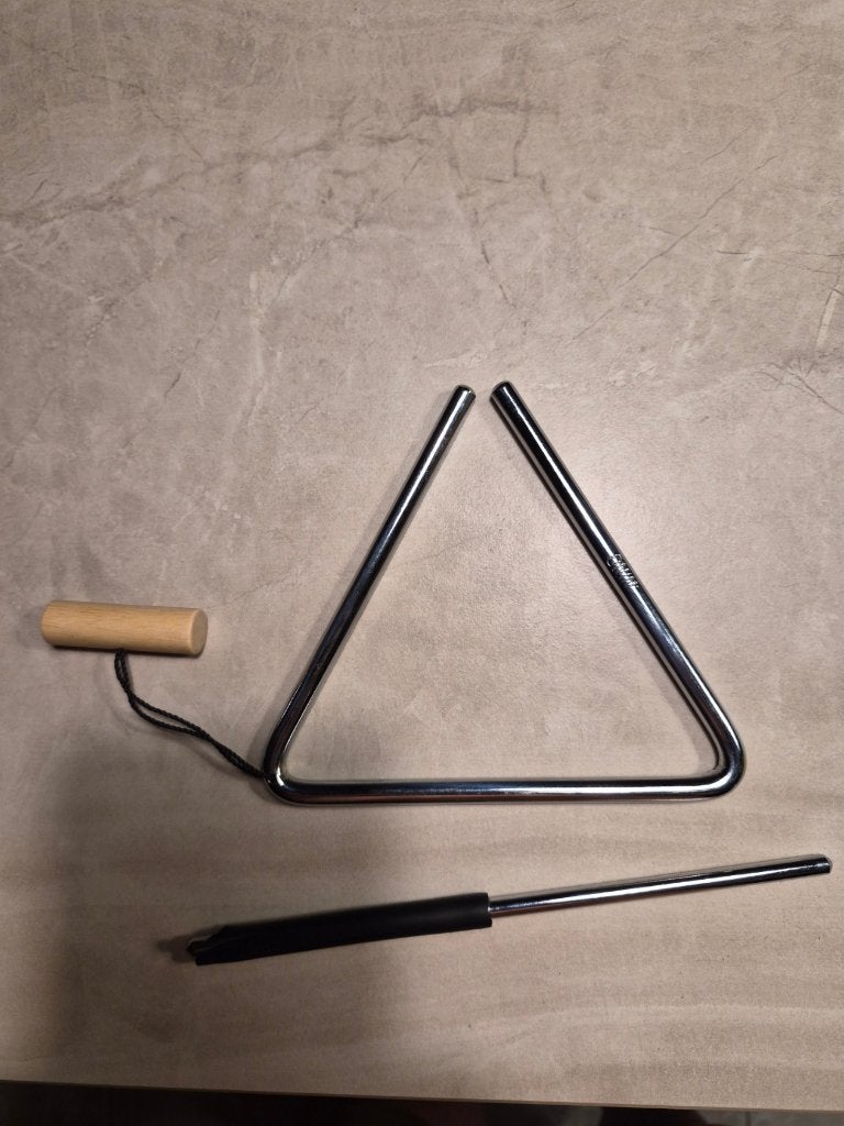 Triangle, Verzenden, Zo goed als nieuw, Melodische percussie
