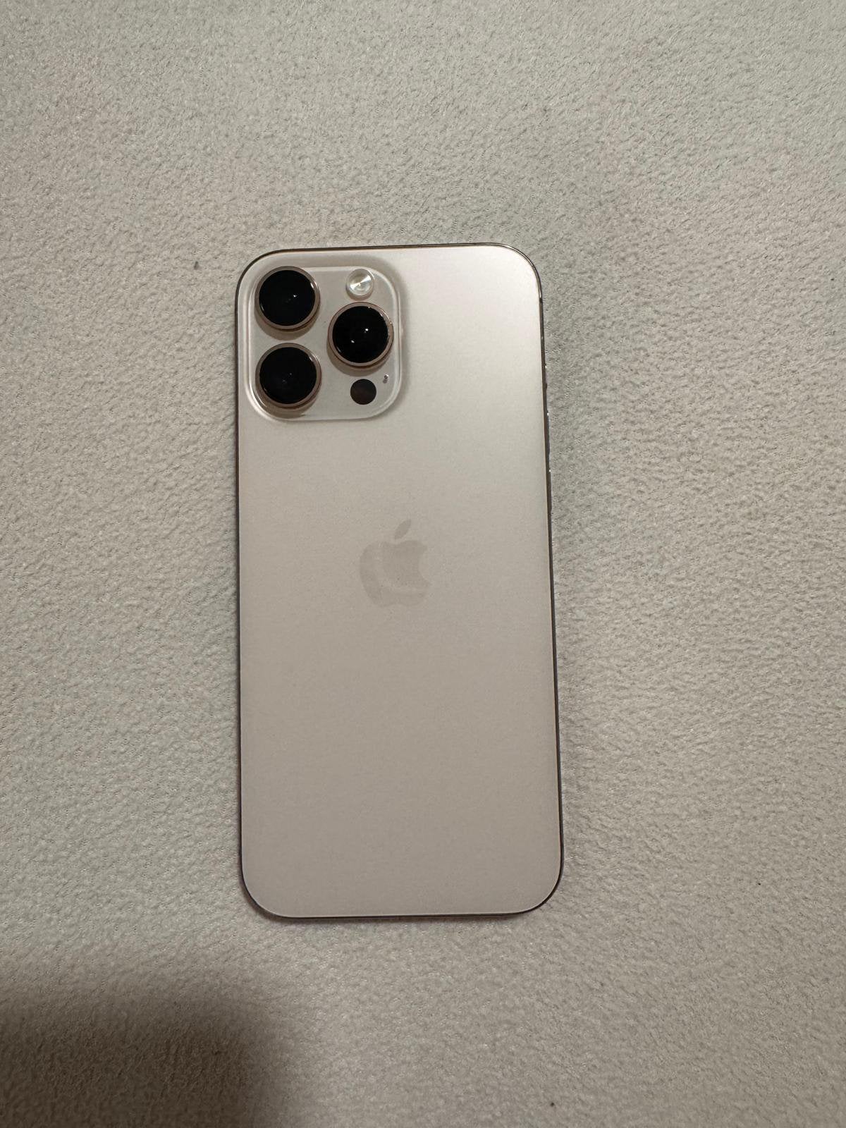 Iphone 16 pro max, Telecommunicatie, Gebruikt, Wit, IPhone 16 Pro Max, Zonder simlock