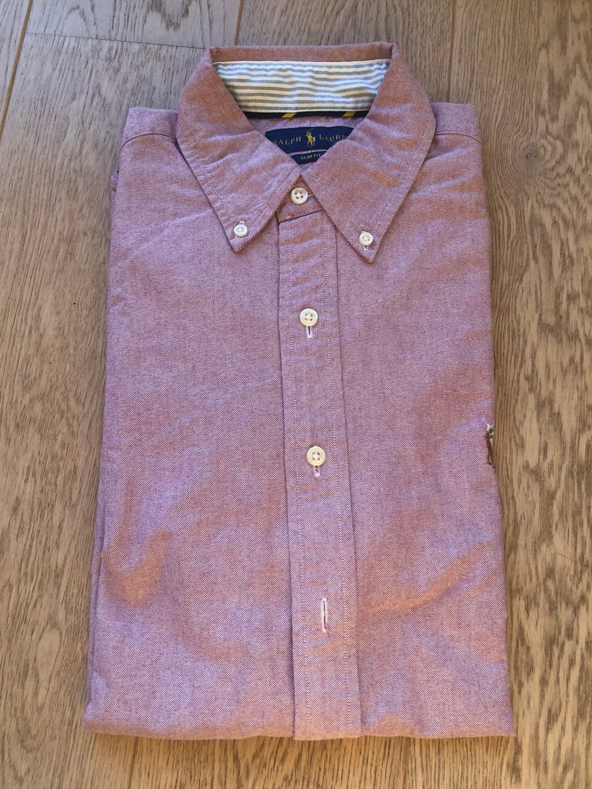 Bordeaux hemd ralph lauren maat S, Ophalen, Zo goed als nieuw, Overige kleuren