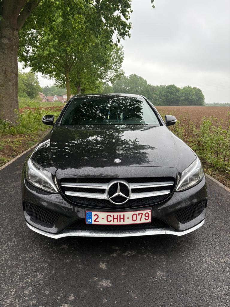 Mercedes c180d Amg 2016 euro6, Auto's, Mercedes-Benz, Leder, Diesel, Particulier, Te koop
