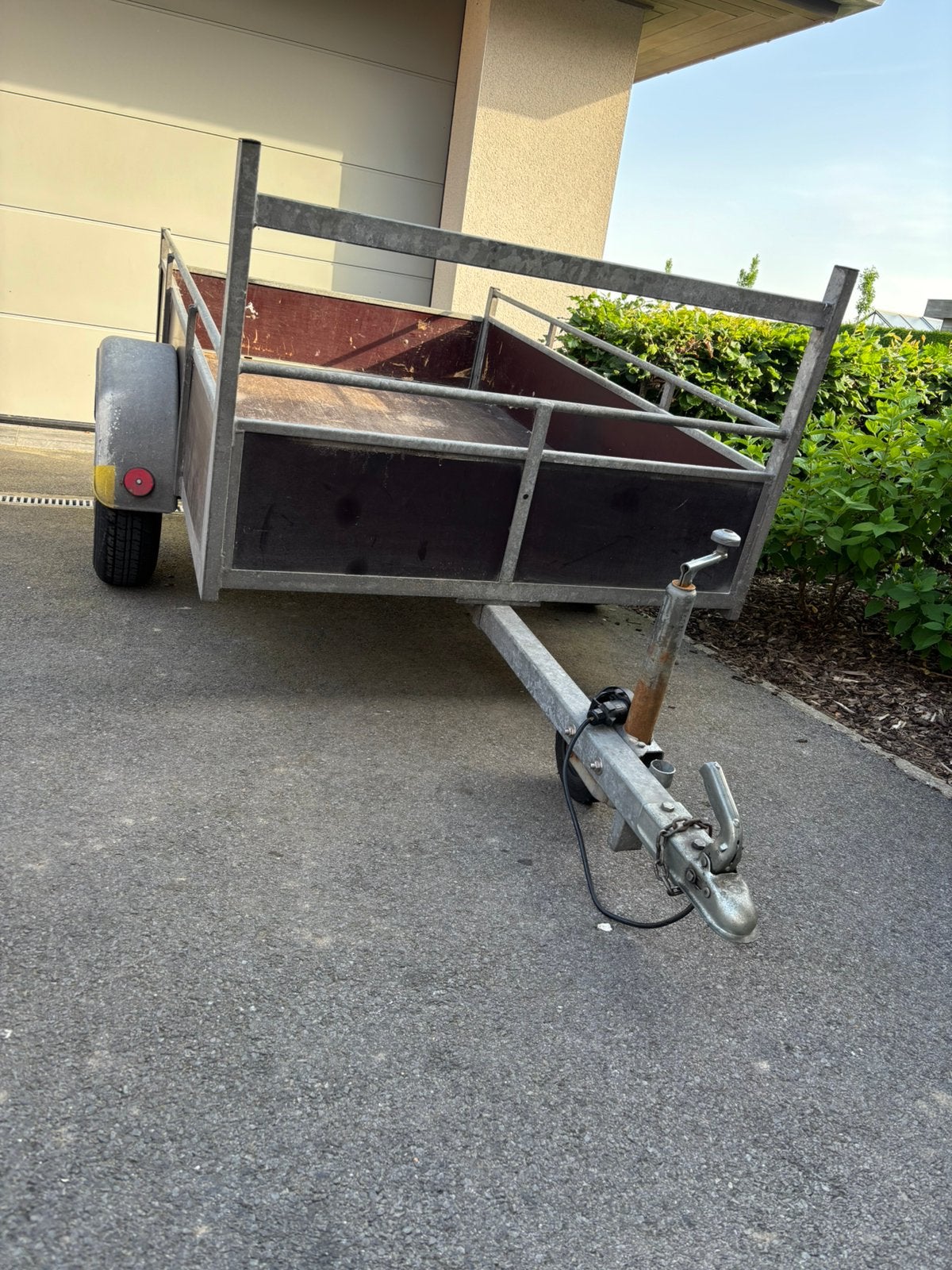 Aanhangwagen 750 kg, Ophalen, Gebruikt