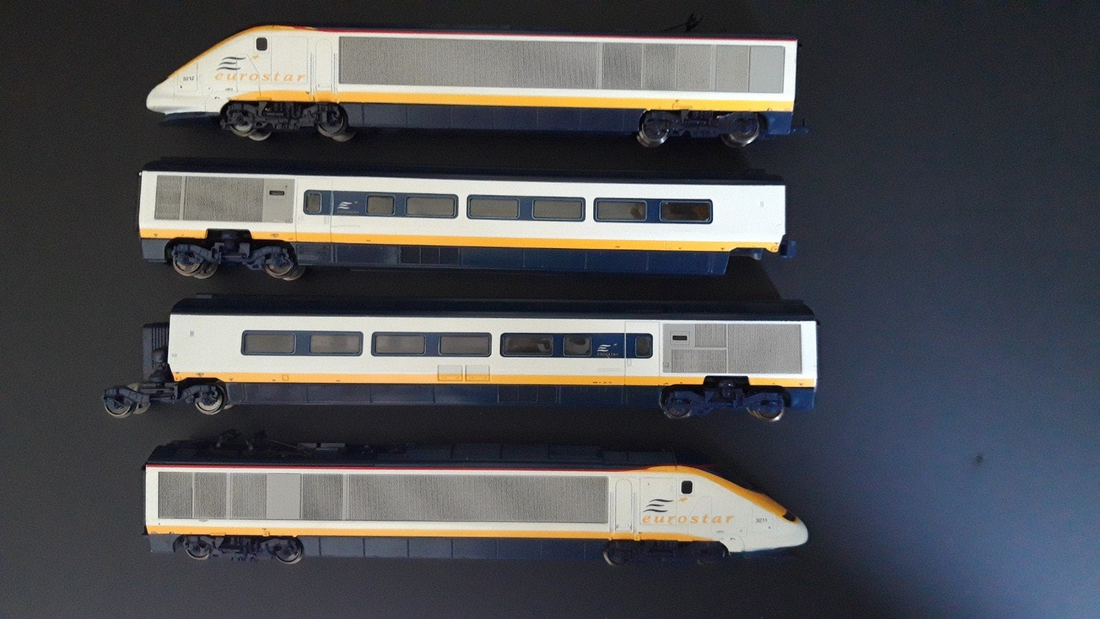 Jouef  Eurostar met logo" Eurostar", Hobby & Loisirs créatifs, Trains miniatures | HO, Enlèvement ou Envoi, Jouef